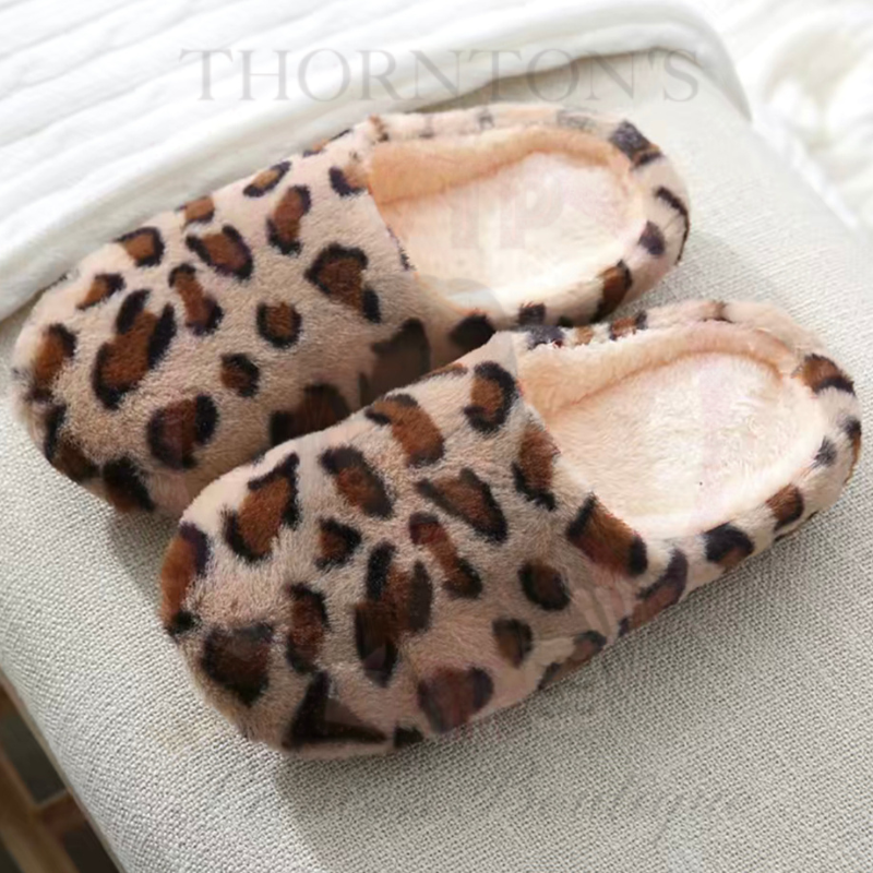 Wild Walk Cozy Slippers