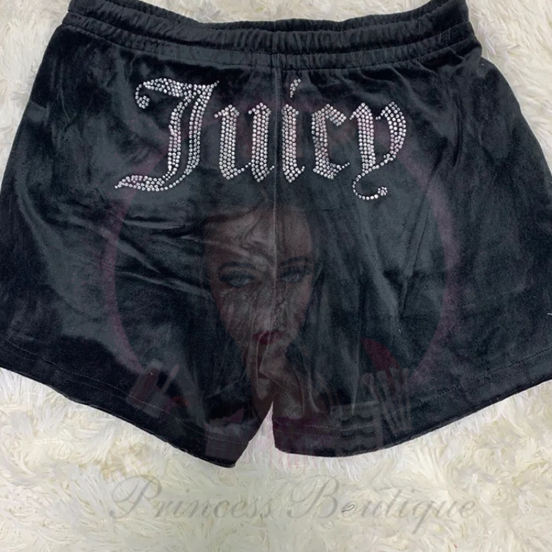 Dazzle Juicy Velvet Shorts