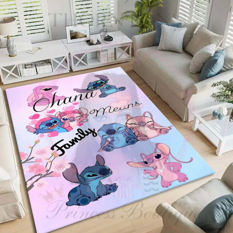 Ohana Means Family Floor Mat