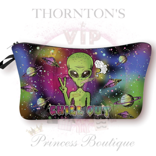 Aesthetic Alien Cosmetics Bag