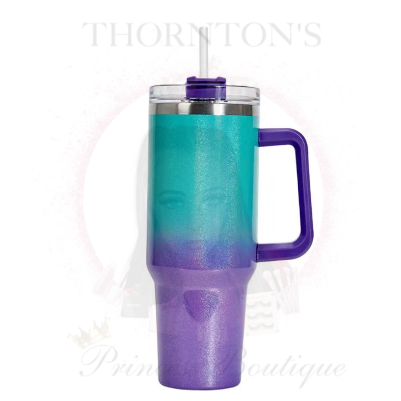 GlitterGlow Thermal Mugs