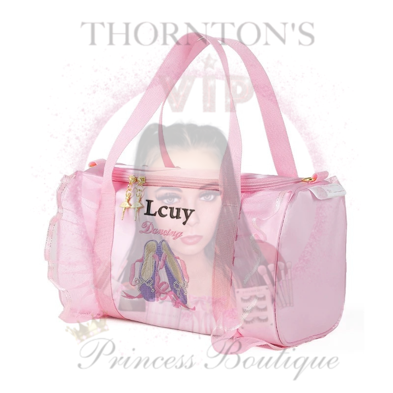 Personalised Pink Dance Bag