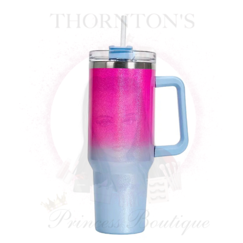 GlitterGlow Thermal Mugs