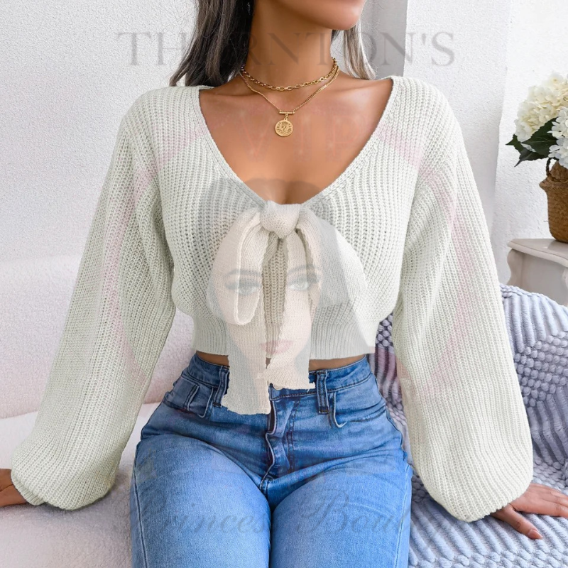 Cozy BowKnit Sweater