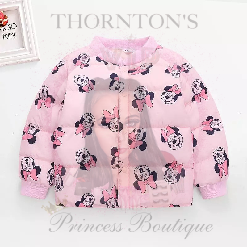 Girls Minnie Mouse Inspired Coats