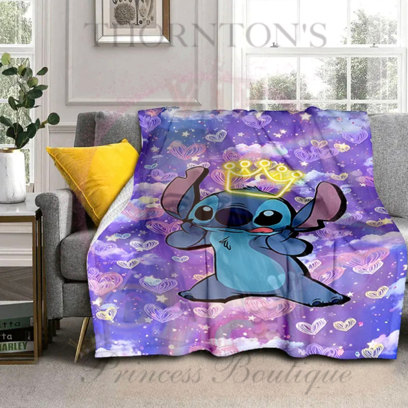 Stitch & Lilo Inspired Blankets - Various Designs