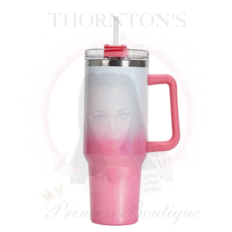 GlitterGlow Thermal Mugs