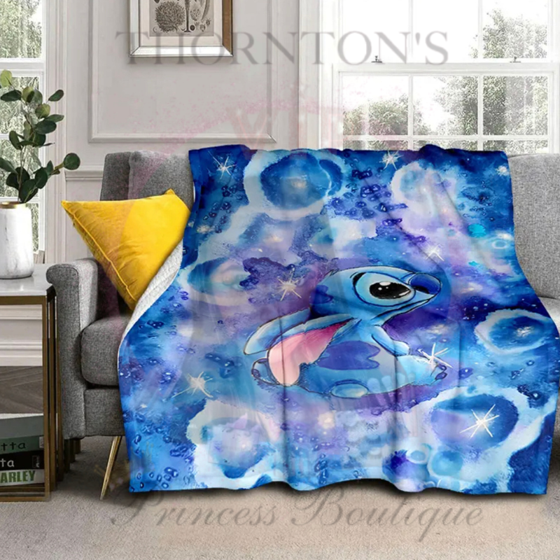 Stitch & Lilo Inspired Blankets - Various Designs