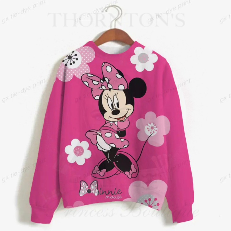 Minnie’s Floral Blush Jumper