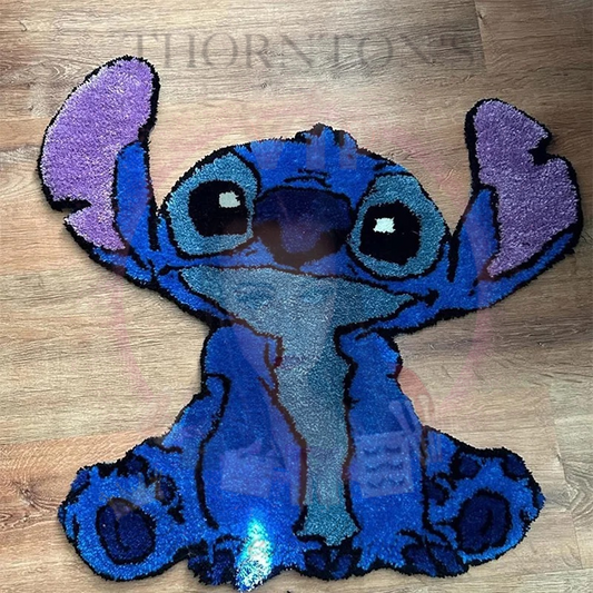 Blue Monster Floor Mat