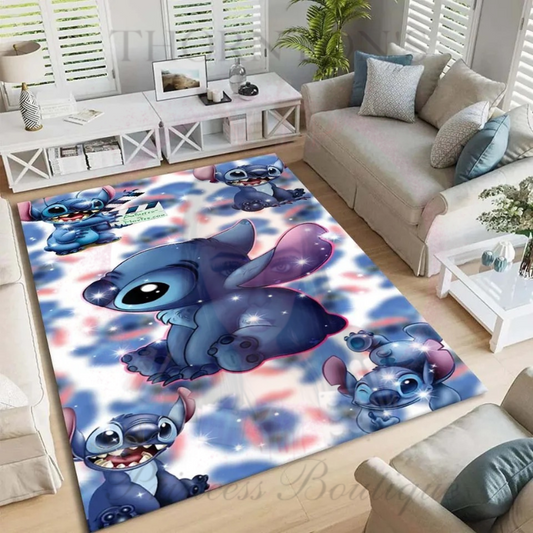 Stitch Inspired Floor Mat