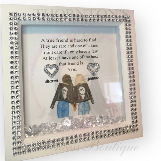 At Least I Have You Bestie Bling Photo Frame