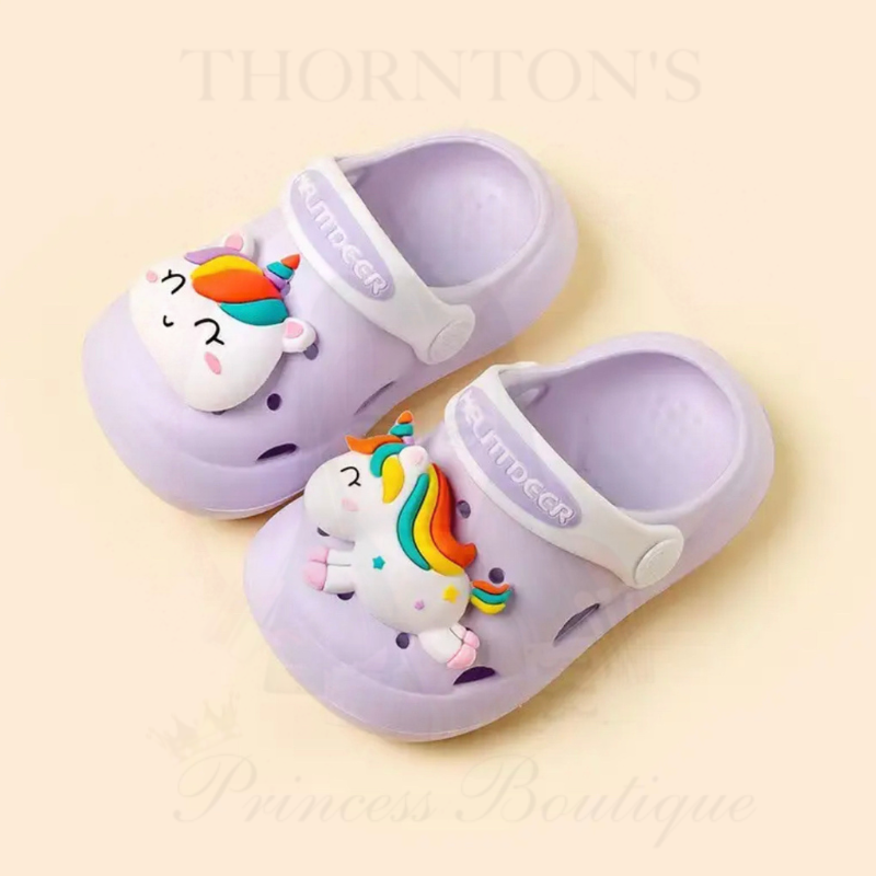 Kid’s Character Rubber Sandals