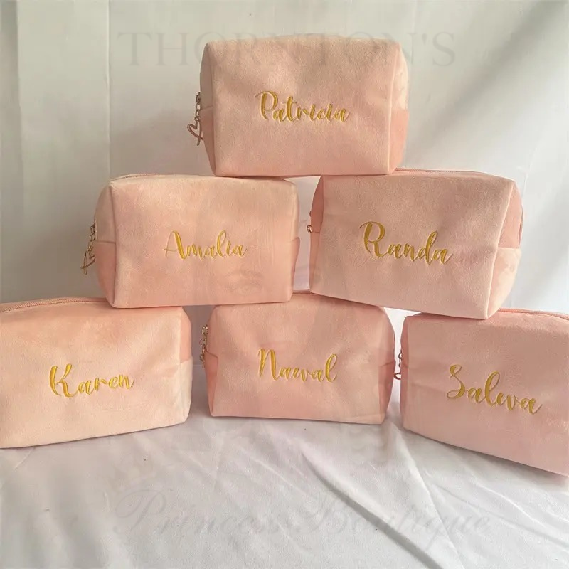 Velvet Vanity Personalised Makeup Bag