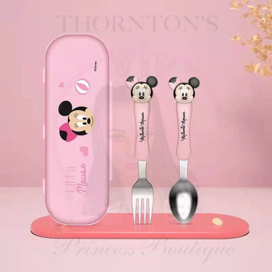 Disney Inspired Fork & Spoon Set