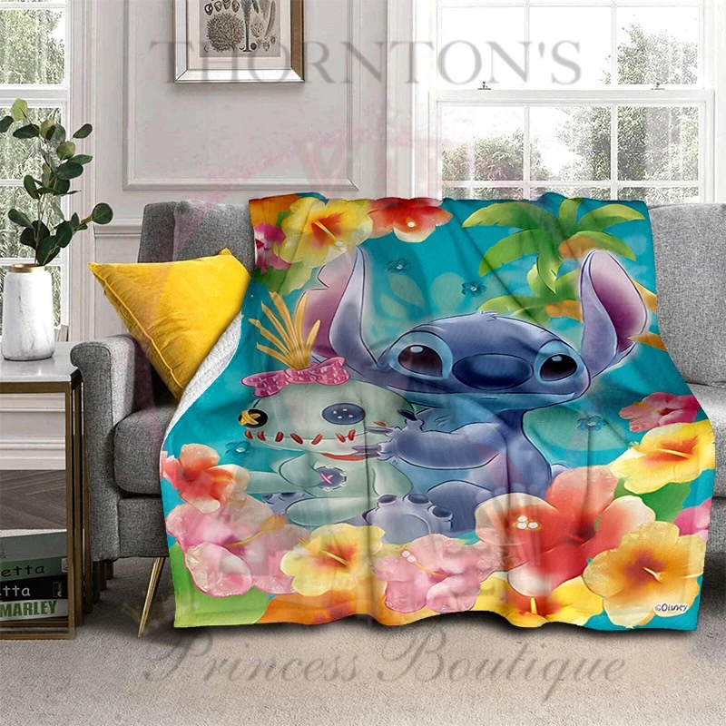 Stitch & Lilo Inspired Blankets - Various Designs