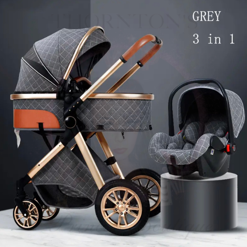 Luxury Baby 3 In 1 Travel System - Various Colours