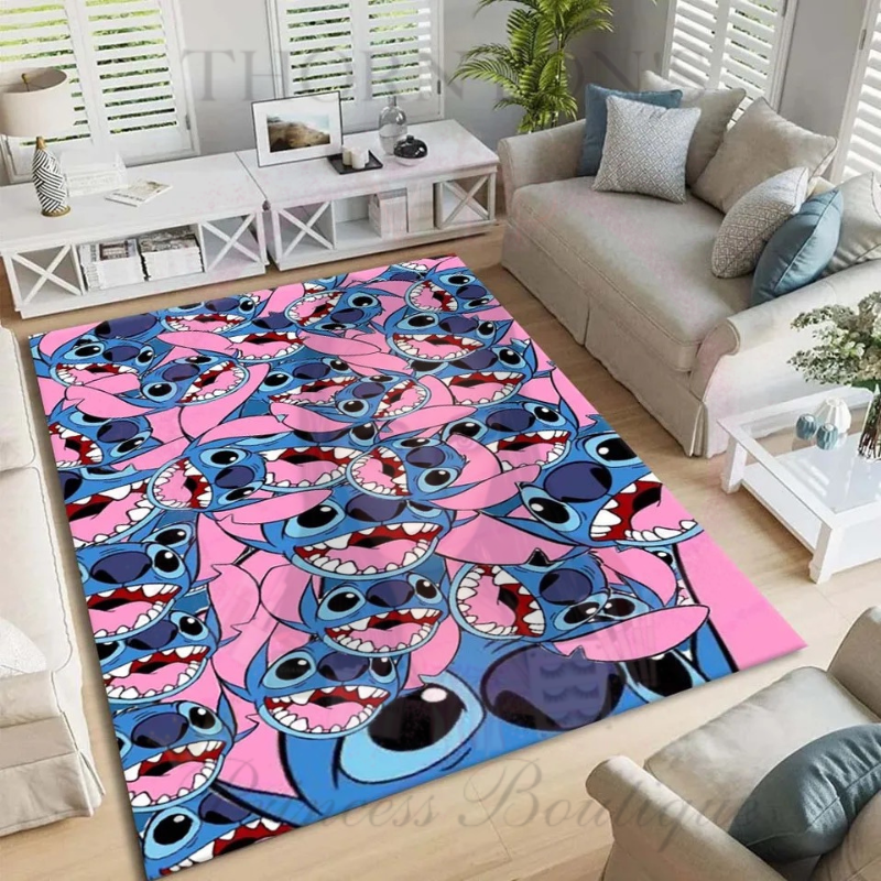 Happy Stitch Floor Mat