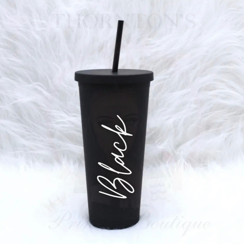 Leopard Luxe Personalised Cold Cup