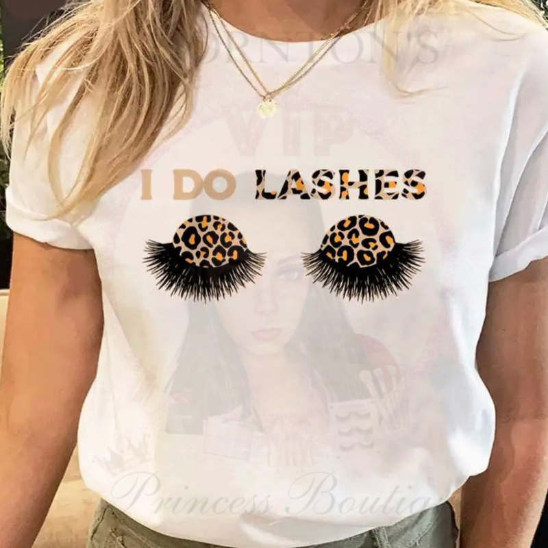 Leopard Lashes Tee