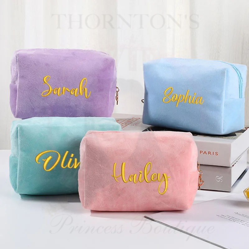 Velvet Vanity Personalised Makeup Bag