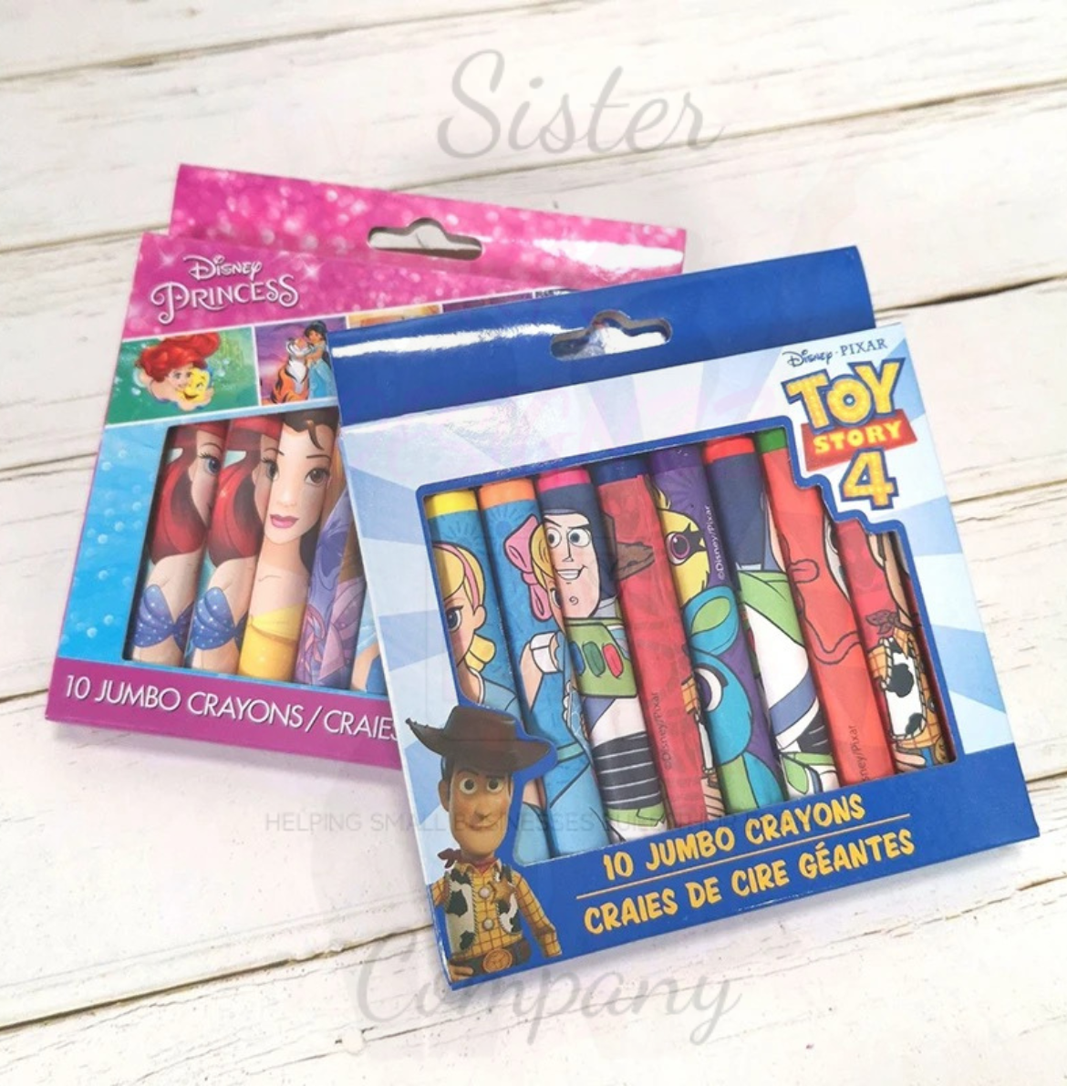 Disney Jumbo Crayon Packs