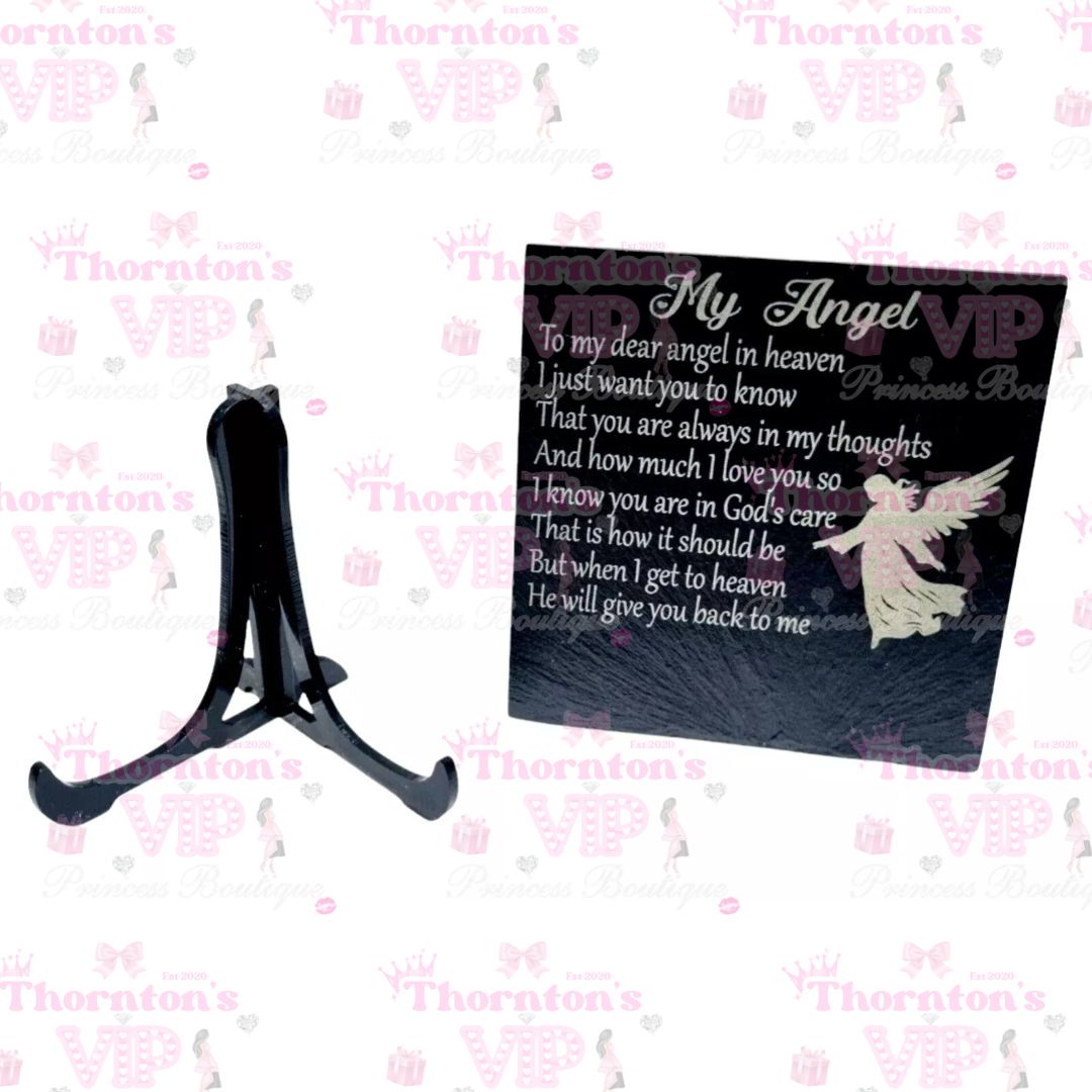 My Angel Memorial Slate