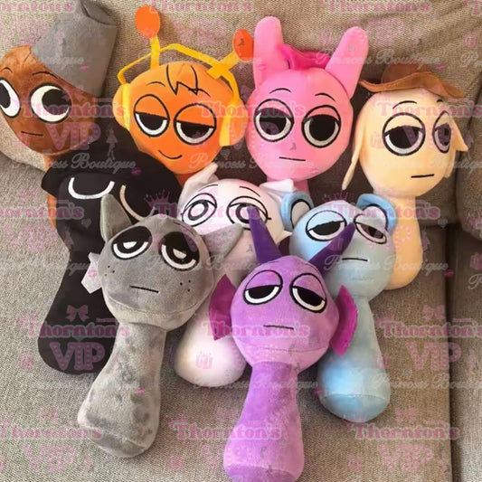 Sprunki Inspired Plushies - Multiple Designs