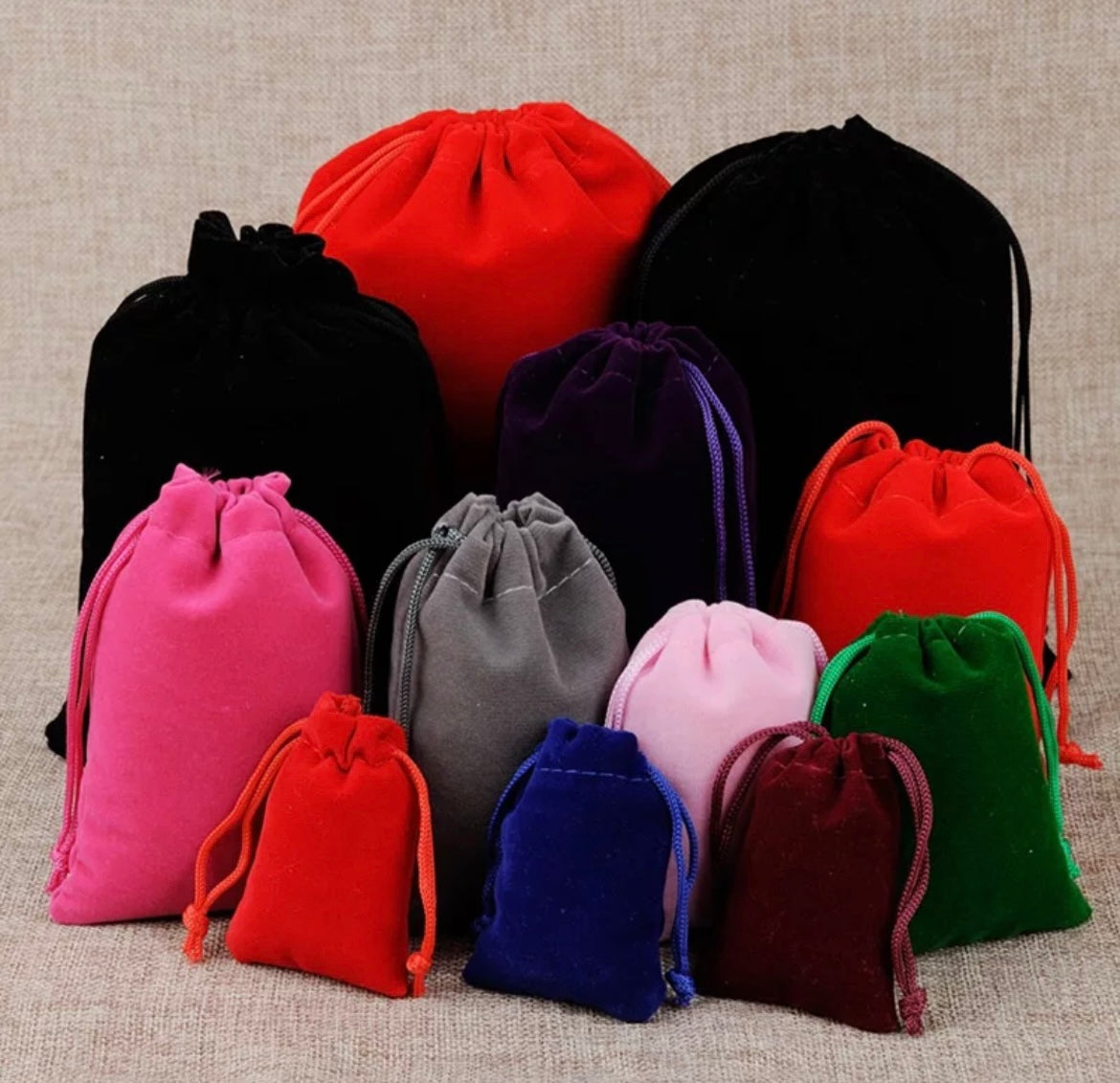 Velvet Organza Bags