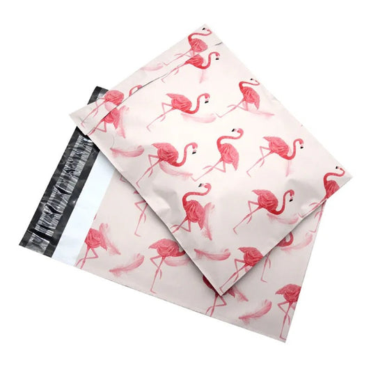 Flamingo Postage Bags