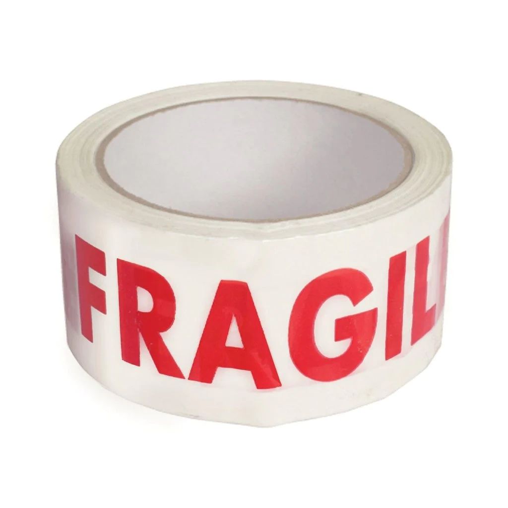 White Fragile Tape