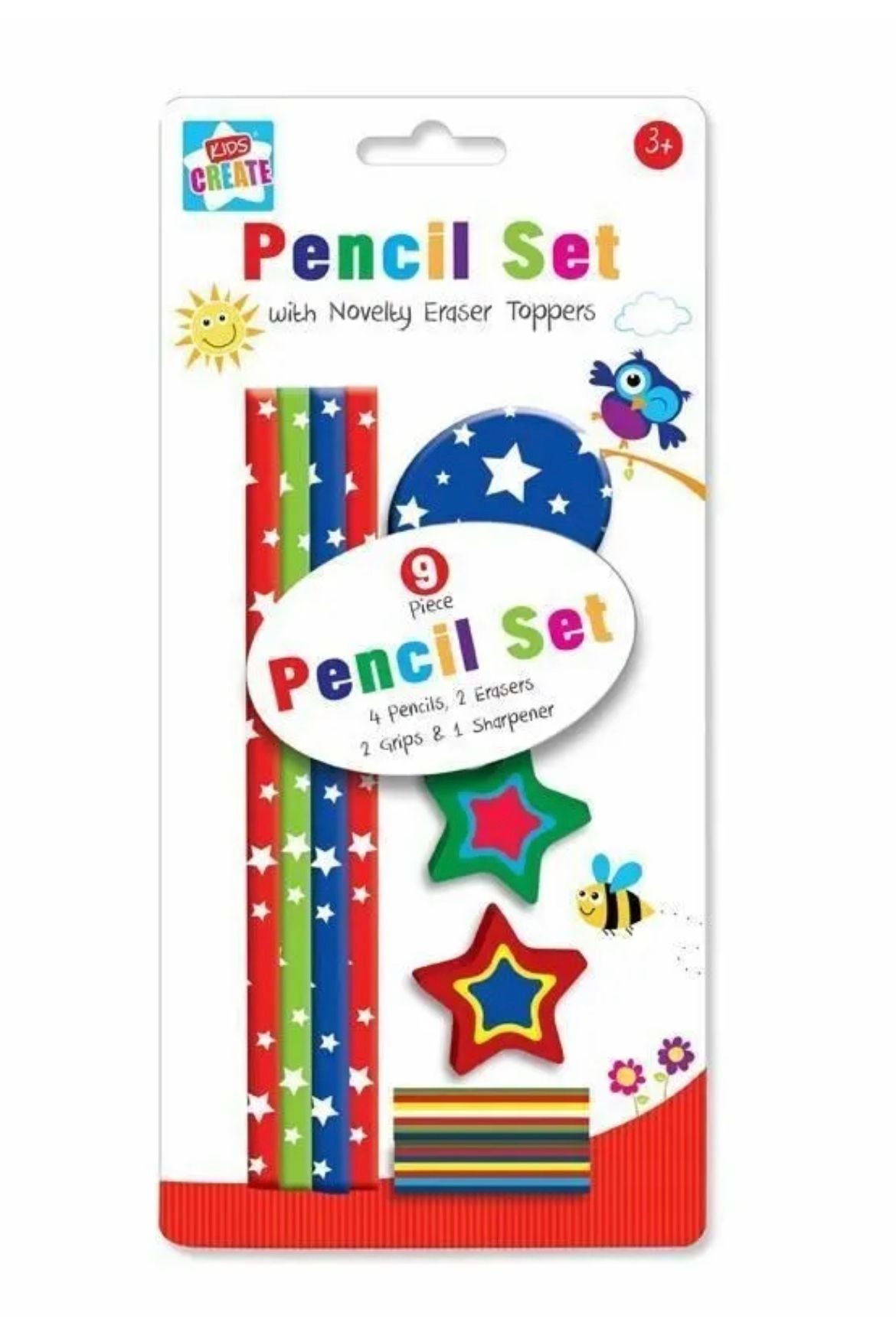 Kids Star Pencil Set