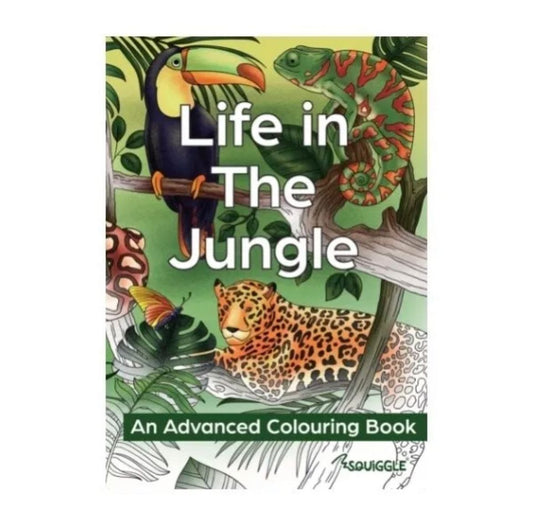 Jungle Colouring Book