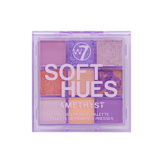 W7 Soft Hues Pressed Pigment Palette