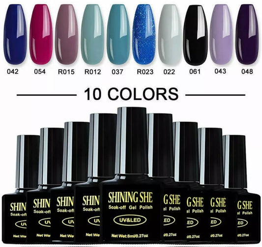 Shining She Gel Polish Set 6