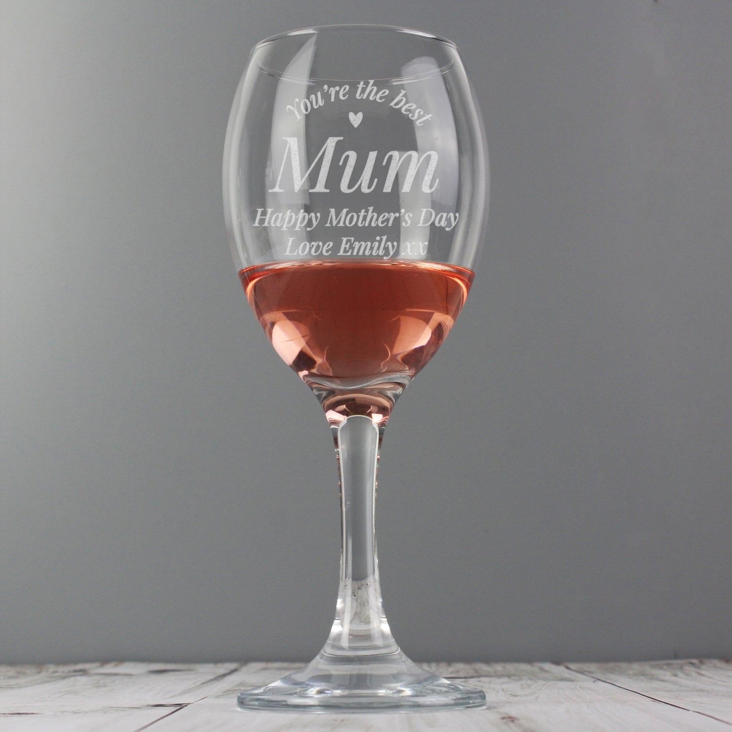 You Are The Best Wine Glass