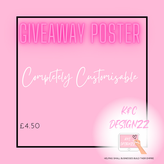 Giveaway Poster