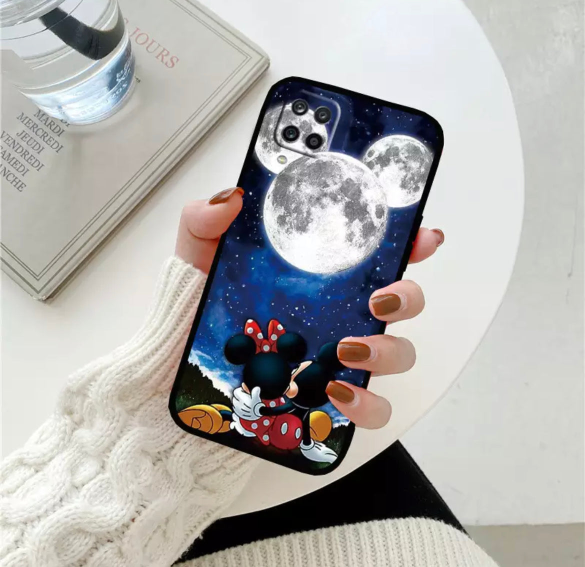 Minnie & Mickey Night Sky Samsung Phone Case