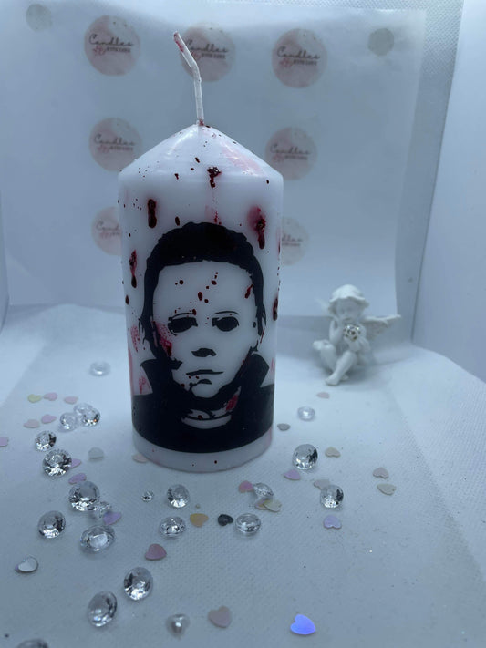 Micheal Myers Candle