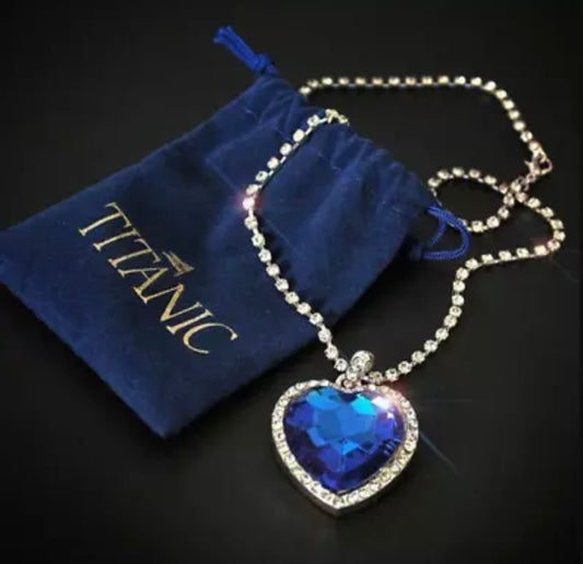 Heart Of The Ocean Titanic Pendant Necklace