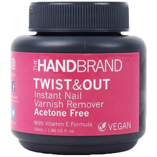The Hand Brand Twist & Out Nail Varnish Remover Sponge Pot Acetone Free
