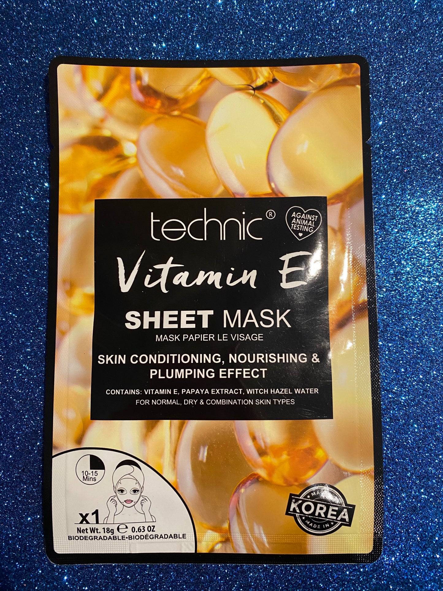 Technic Vitamin E Sheet Face Mask