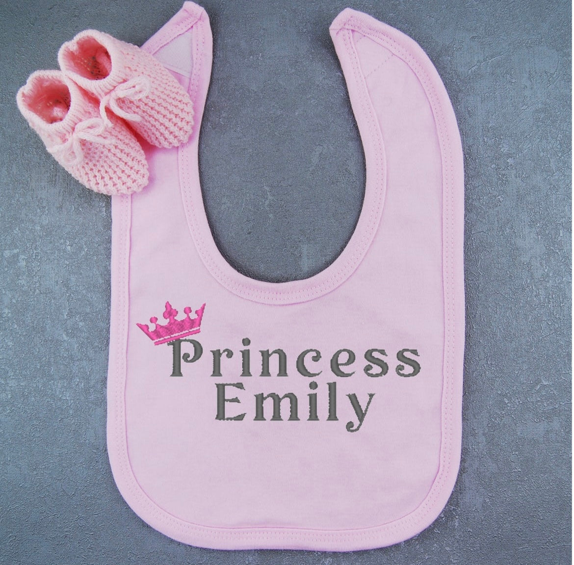 Personalised Princess Bib