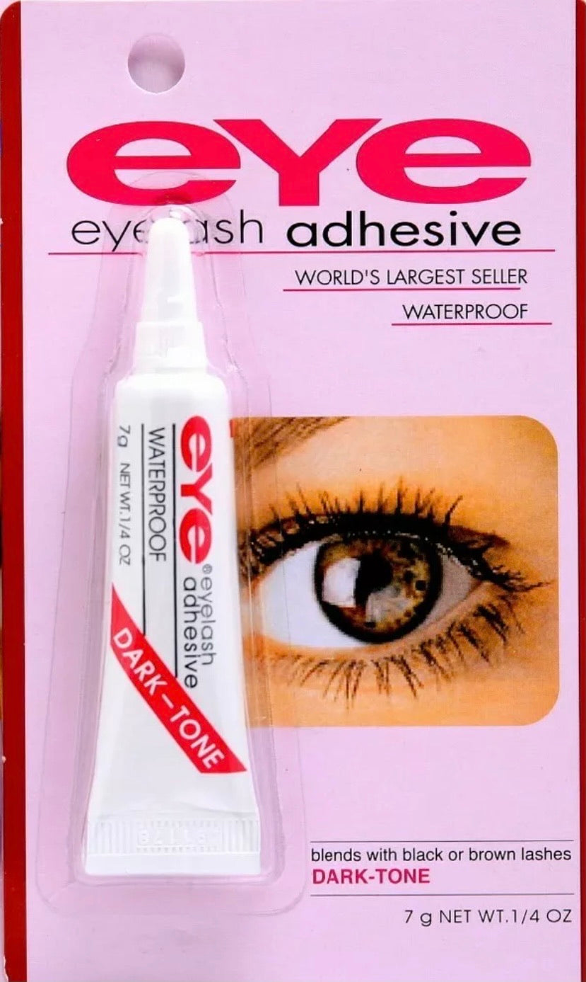 Black False Eyelash Glue Pack Of Two