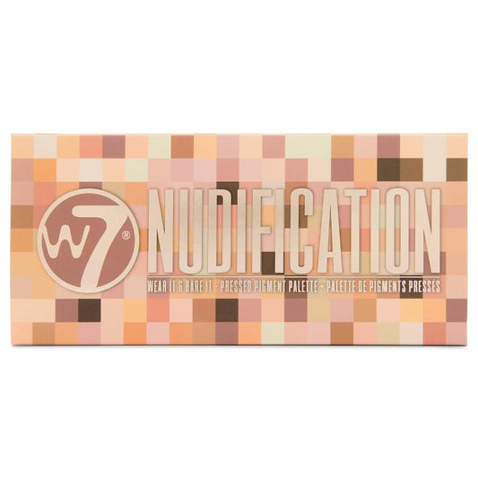 W7 Nudification Pressed Pigment Eyeshadow Palette