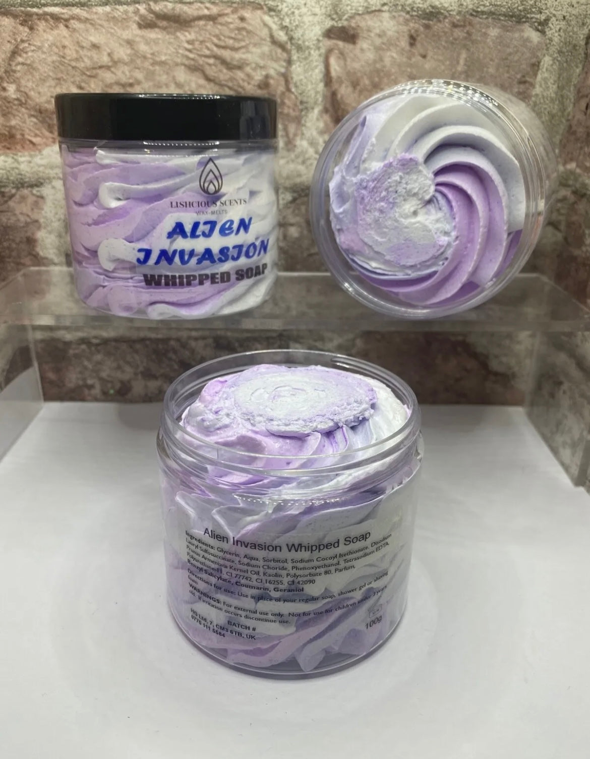 Whipped Shower Fluffs -Various Scents