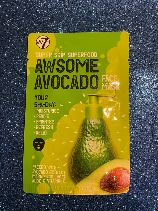 W7 Awesome Avocado Face Mask