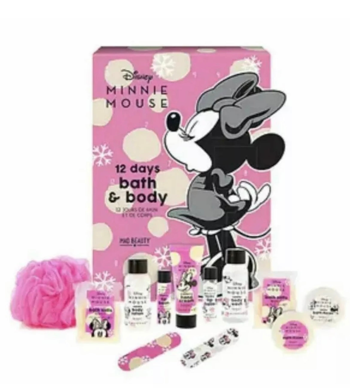 Minnie Mouse Mad Beauty Bath & Body Advent Calendar