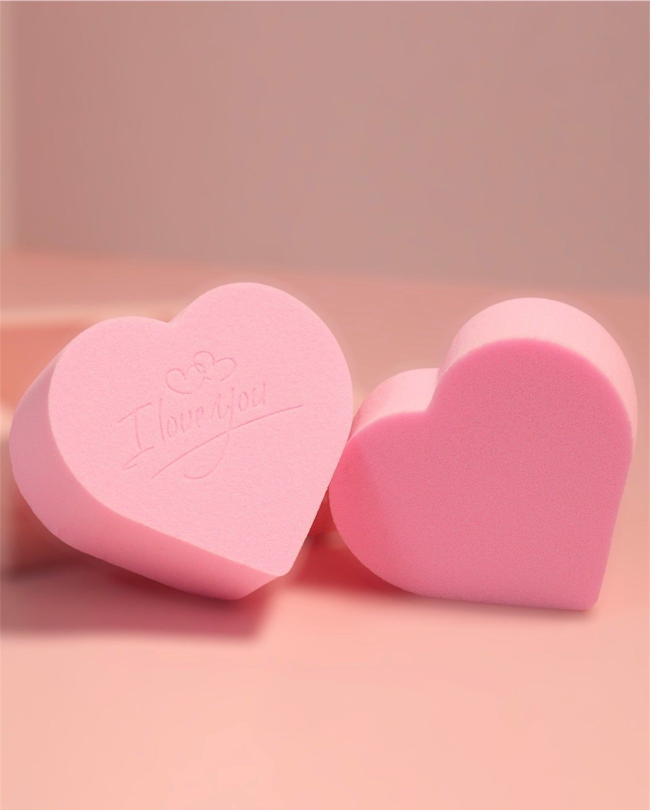 The Princess Collection Set Of Two Heart Shaped Beauty Blenders