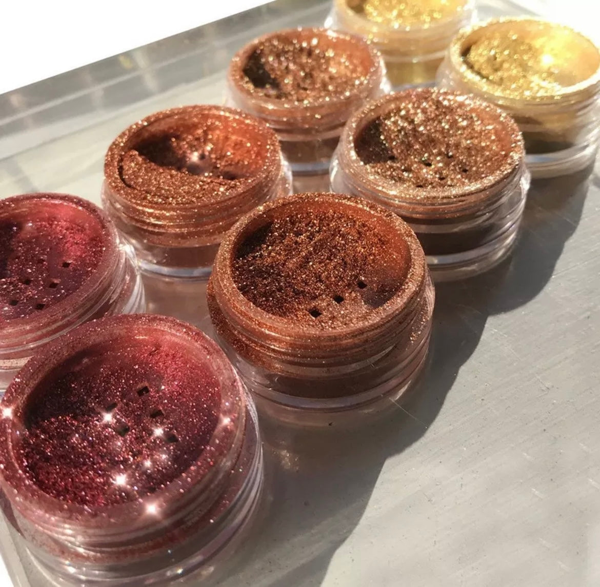 Luxury Glitter Loose Pigment Powders -Various Shades